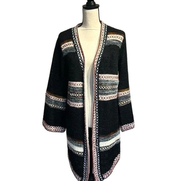 Boho Knee Length Sweater - Picture 2 of 6